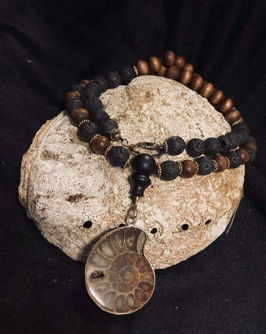 Lava and Earth Mala