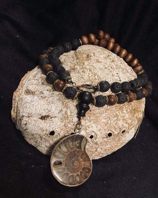 Lava and Earth Mala