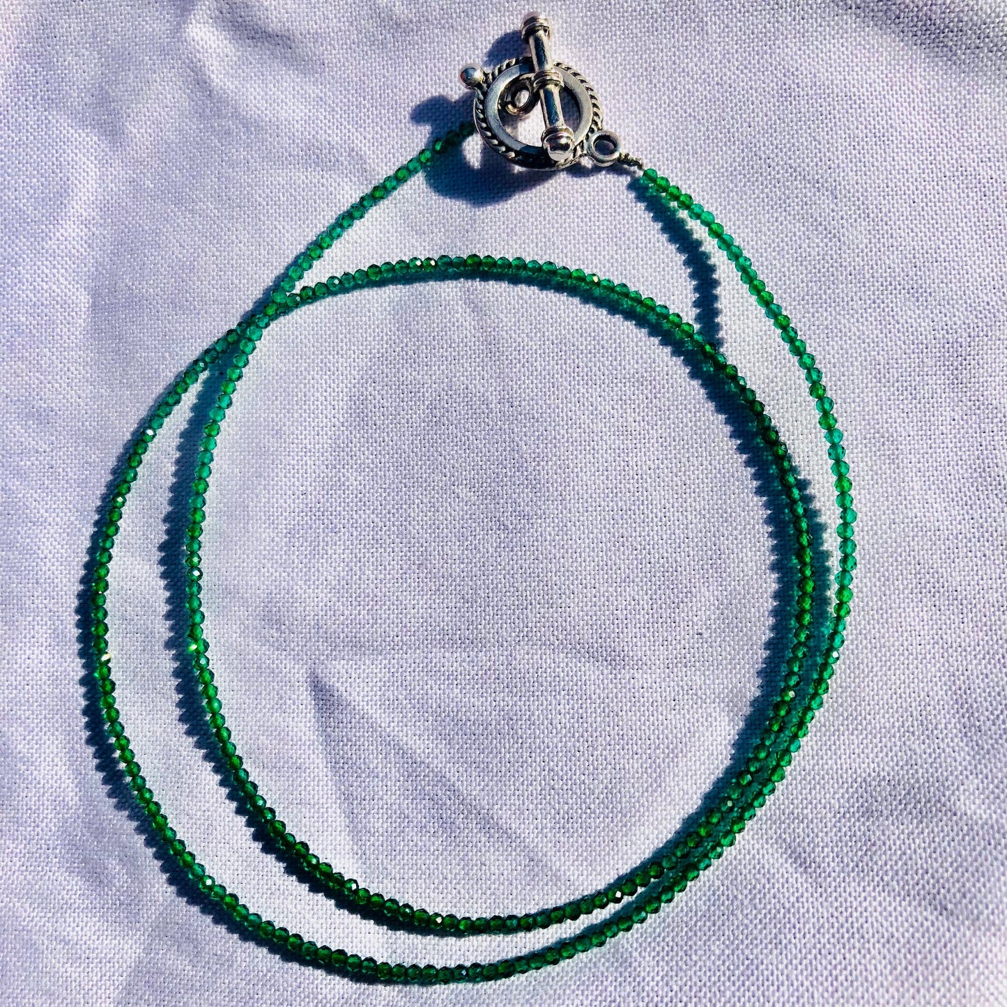 Emerald Money attracting bracelet