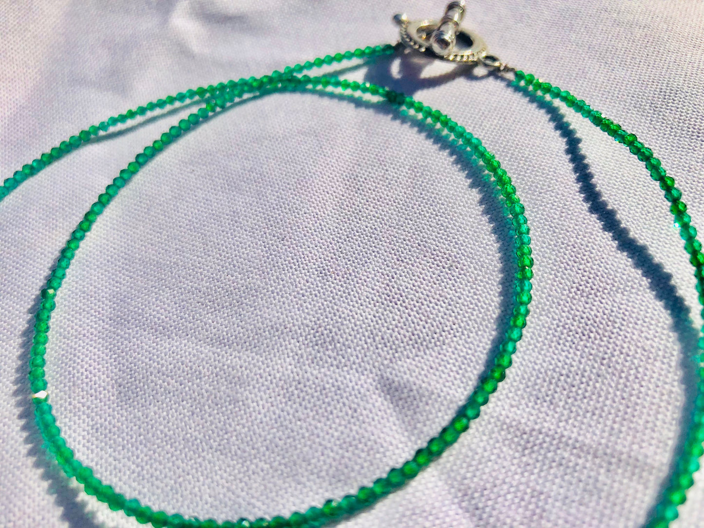 Emerald Money attracting bracelet