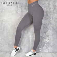 Load image into Gallery viewer, Black Sport Leggings for Fitness