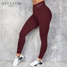 Load image into Gallery viewer, Black Sport Leggings for Fitness