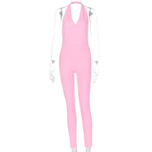 Load image into Gallery viewer, Solid Bodycon Halter