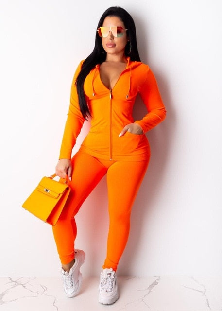 Two Piece Set Tracksuit