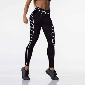 Qickitout 12%spandex  Digital Printed Leggings