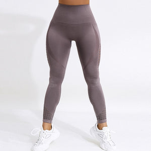 CHRLEISURE Women High Waist Push Up Leggings  4Colors