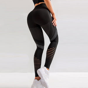 CHRLEISURE Women High Waist Push Up Leggings  4Colors